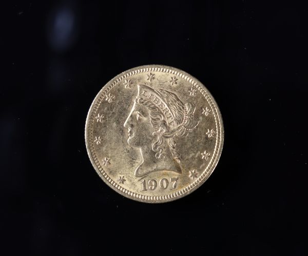 Pièce 10 Dollars Or Liberty 1907