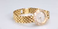 Montre Chopard or (18k) et diamants