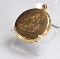 Lot de 2 montres à goussets, une en or 18(k) pour (60gr), joint une montre Longines