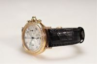 Montre Breguet Marina chronographe en or et diamants