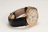 Montre Breguet Marina chronographe en or et diamants