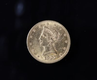 Pièce 10 Dollars Or Liberty 1907
