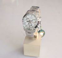 Rolex Daytona Acier jamais portée Cadran Blanche Chromalight 2016 Boite et papier d’origine 116520