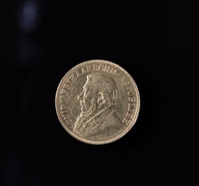 1 Pond en or d'Afrique du Sud - 1896