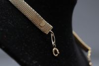 Christian Dior collier plaqué or