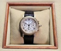 Montre Breguet Marina chronographe en or et diamants