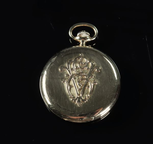 Montre à gousset en or 18k pour (80.36gr)