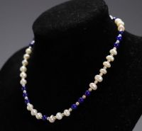 Collier en perle monture en or (14k) (18.2 gr)